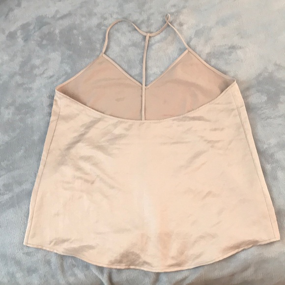 Leigh Tan Silky Going Out Top - Picture 2 of 3